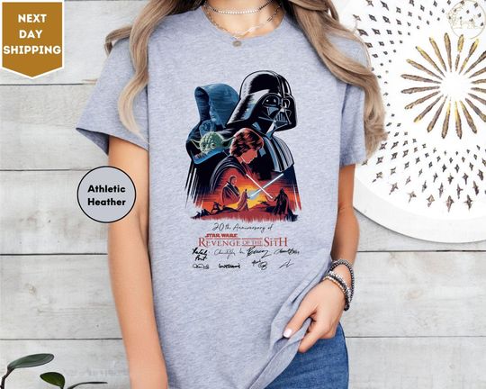 Discover Vintage Starr Warss Revenge of the Sith Shirt, Anakin Skywalker Shirt