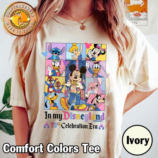 Discover In My Disneyyland Resort 70Th Celebration Era Shirt