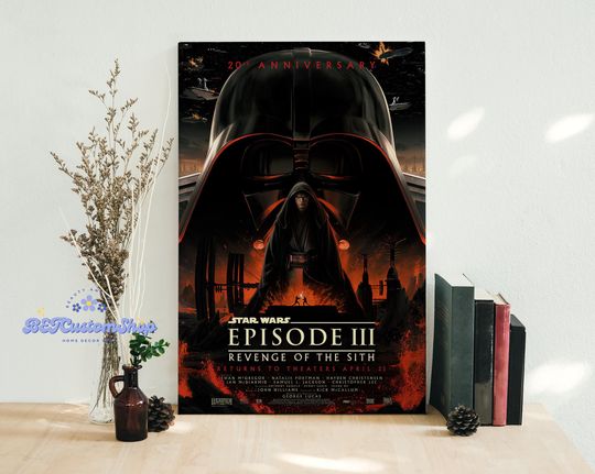Discover Revenge Of The Sith Canvas, Starr Warss Episode 3 Canvas