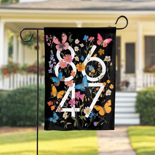 Discover 8647 Garden Flag, Floral FDT Garden Flag, Feminist Social Justice Decor