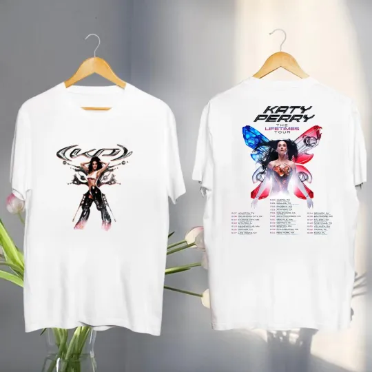 Discover 2025 Katy Perry The Lifetime Tour Shirt