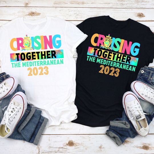Discover Cruising Together Matching Shirts, Cruise Squad 2025, Mediterranean Cruise Shirt