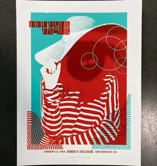 Discover Original Nouvelle Vague Feb 12 2025 San Francisco CA Tour Poster