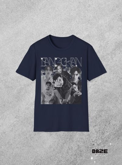 Discover Bang Chan inspired Shirt, Stray Kids Inspired Shirt, Kpop Merch for Fans