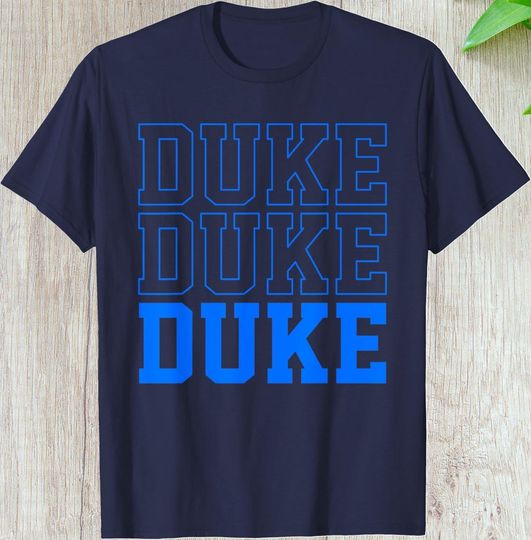 Discover Duke Vintage Shirt, Custom Basketball Gift For Fans