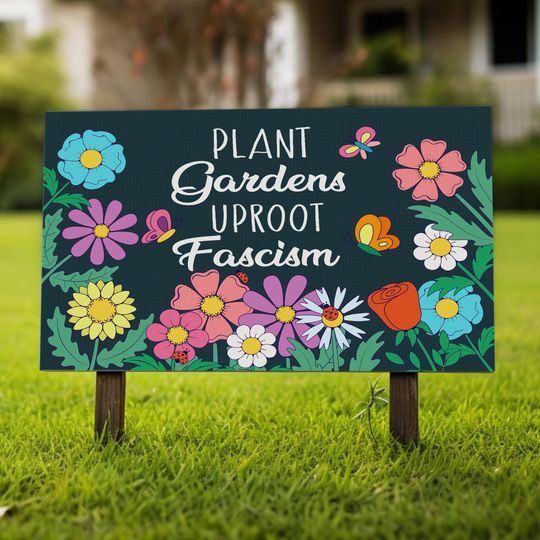Discover Resist Yard Sign  Social Justice Protest Sign, Community & Equality Activist Sign
