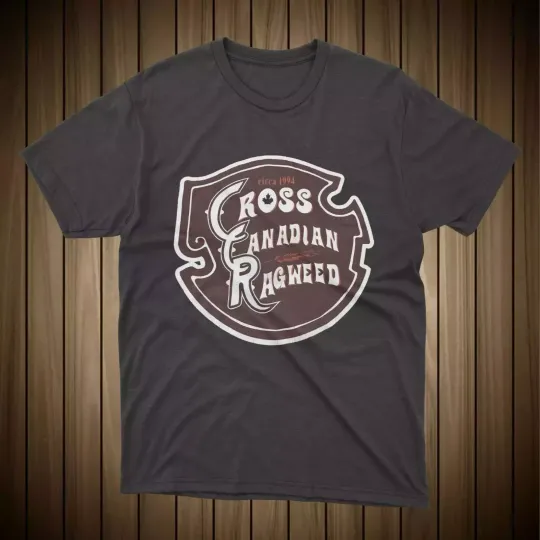 Discover Cross Canadian Ragweed Band Circa 1994 Black T Shirt