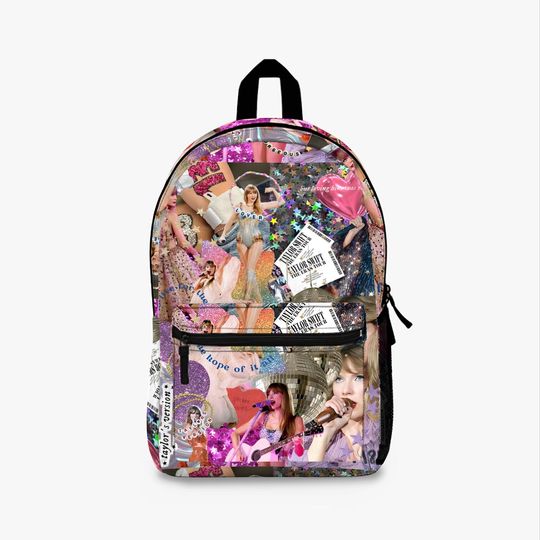 Discover Collage SInger Taylor Tour Backpack