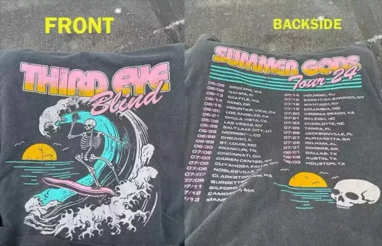Discover Third Eye Blind Summer Tour T-Shirt 2024