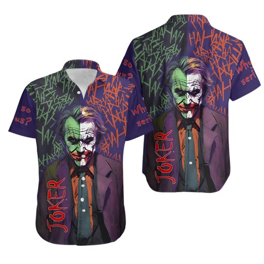 Discover Joker Hawaiian Shirt - Fun Casual Wear