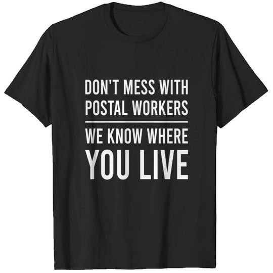 Discover Postal Service Mailman Postal Worker T-Shirts