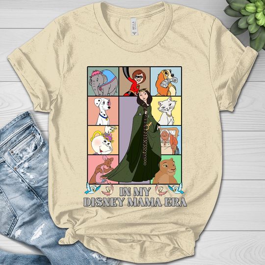 Discover Vintage In My Disneyyy Mama Era Shirt, Disneyyy Mom Era Shirt, Gift For Mom Mother's Day