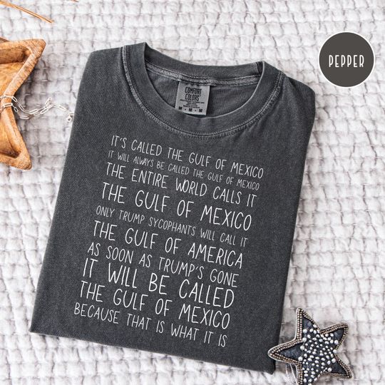 Discover Funny Gulf of America Comfort Colors Tee Shirt