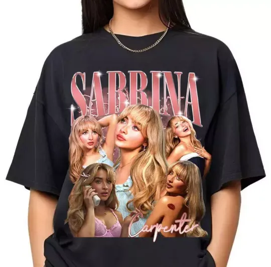 Discover New Sabrina Carpenter 2025 T-shirt Funny Gift for Friend