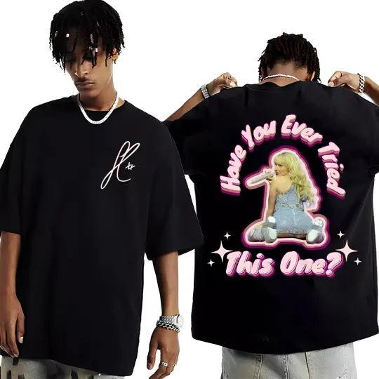 Discover Sabrina Carpenter Have You Ever Tried This One Graphic Unisex T-Shirt, Fan Gift