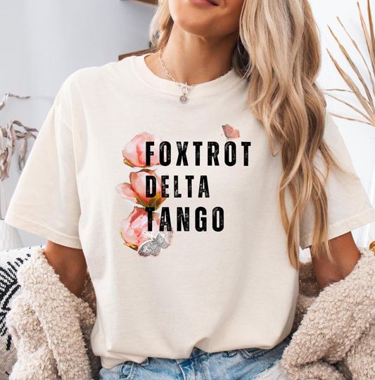 Discover Foxtrot Delta Tango T-Shirt,  Anti-Trump Shirt, Anti MAGA FDT