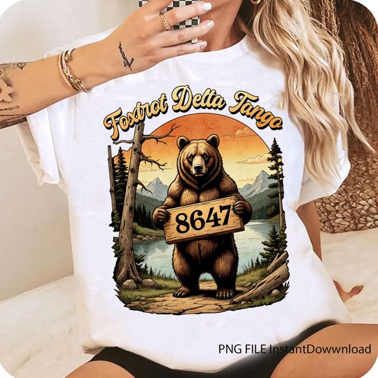 Discover Resist Bear 8647 shirt, Foxtrot Delta Tango Anti-Trump shirt