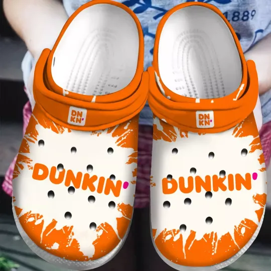 Discover Coffee Lover's Art Rubber Clog Shoes