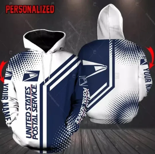 Discover Personalized Name Postal Worker 3D All Over Printed Hoodie HOT HOT