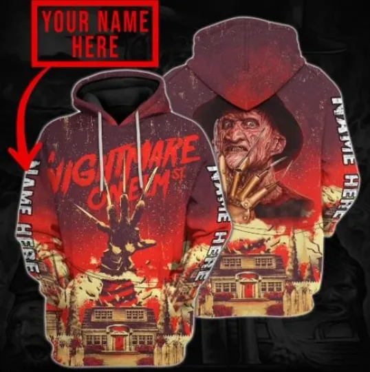 Discover Personalized Freddy Krueger 3D HOODIE All Over Print Mother Day Gift