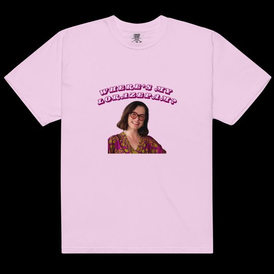 Discover White Lotus Parkey Posey Lorazepam Tee