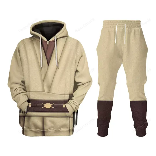 Discover Starr Warss Obi Wan Kenobi Costume Hoodie and Jogger Set SWHS20