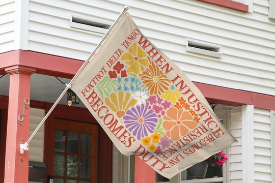 Discover When Injustice Becomes Flag, Resistance Becomes Duty Flag, Anti Racism Flag