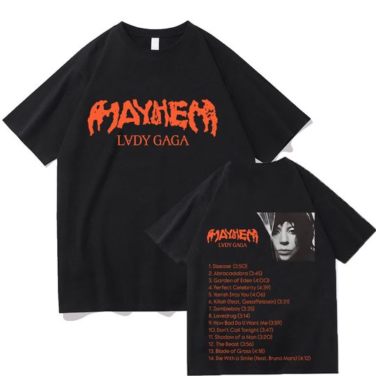 Discover Ld ga Mayhem Double Sided T-shirts, Tour Merch