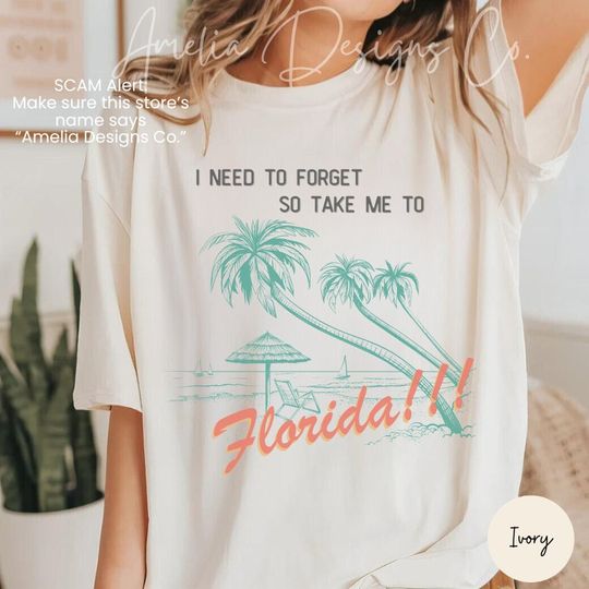 Discover Florida!!! Tortured Shirt,  Need To Forget Shirt, Take Me To Florida Shirt
