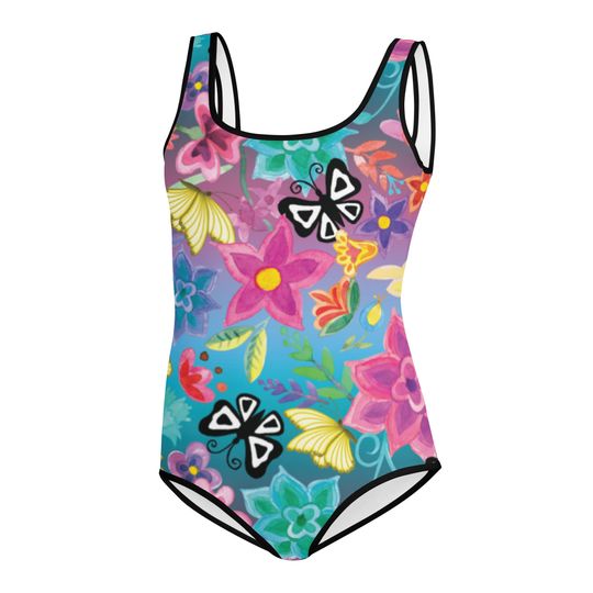 Discover Mirabel Inspired All-Over Print Youth Swimsuit