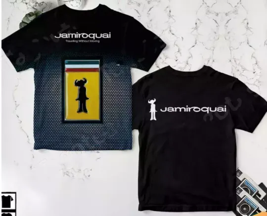 Discover Jamiroquai Travelling Without Moving Album Cover 3D T-Shirt