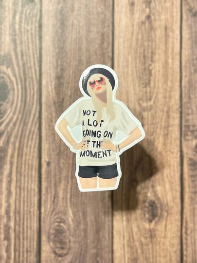 Discover Not A Lot Going On At The Moment Sticker, Red [Ts Version] Album