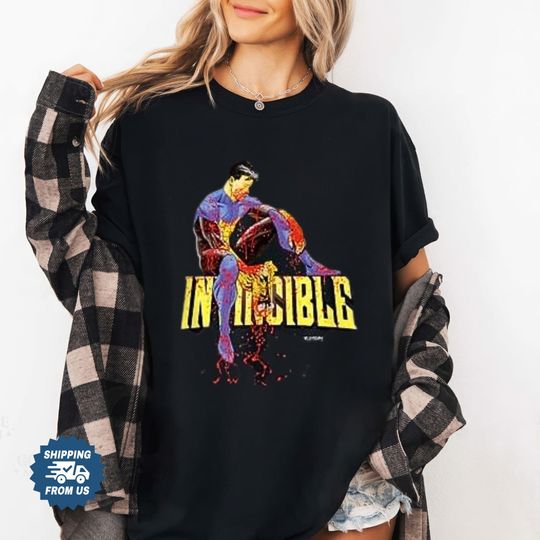 Discover Comfort Colors Invincible Shirt, Mark Superhero Unisex Tshirt, Graphic Trendy Tee