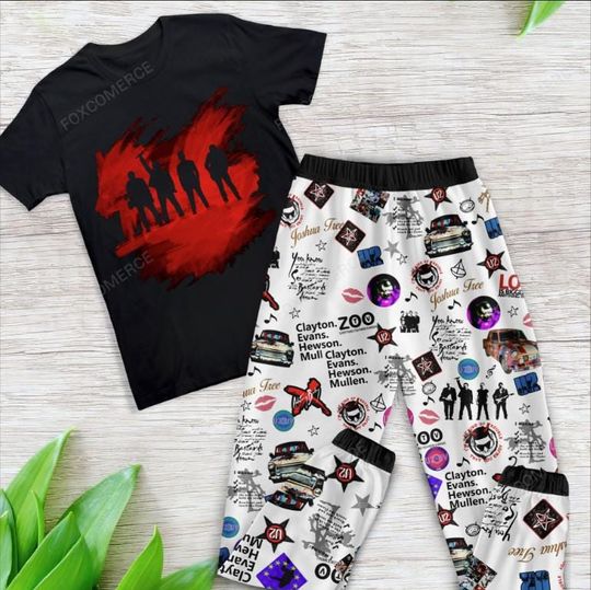 Discover U2 Fan Dreams Pajama Set Legendary Band Pajamas Set