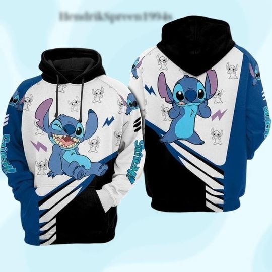Discover Lilo and Stitchh 3D Hoodie, Funny Stitchh Disneyyy Summer
