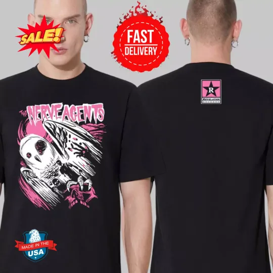 Discover The Nerve Agent X Revelation Record Days Of The White Owl 2025 Two Sides T-Shirt