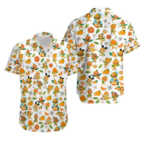 Discover Orange Bird Disneytrip Hawaiian Shirt