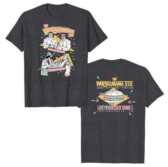Discover Vintage 1992 WWF WrestleMania VIII 8 T-Shirt