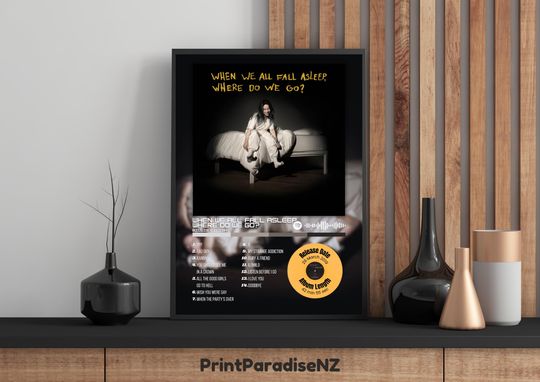 Discover Billie Eilish, When We All Fall Asleep, Where Do We Go? Album Poster