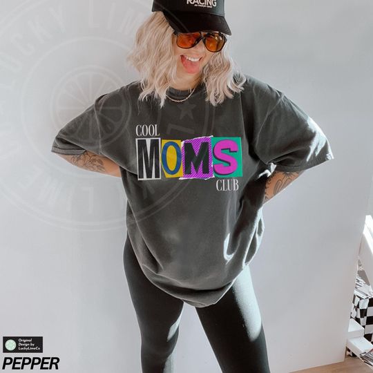 Discover Cool Moms Club Shirt, Comfort Colors Cool Mom Shirt, Cool Moms Soociial Clubb Shirt