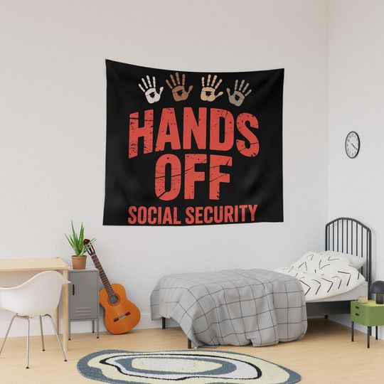 Discover Hands Off Social Security Tapestry