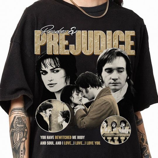 Discover Retro 90s Pride & Prejudice Shirt, Pride and Prejudice