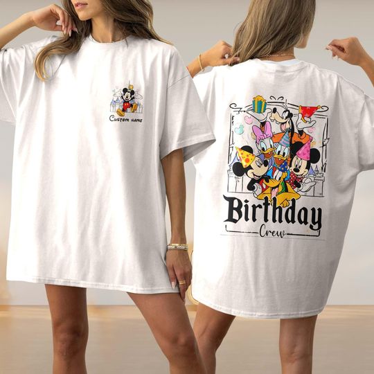 Discover Personalized Disneyyy Birthday Shirt, Best Birthday Ever