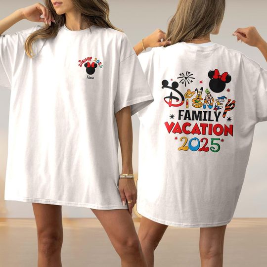 Discover Disneyyy Vacation 2025 Shirt, Disneyyy Family Shirts