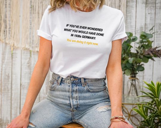 Discover Liberal Shirt, Historical Awareness Shirt, Social Justice Tee, Anti Trump Shirt