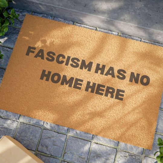 Discover Political Statement Coir Doormat, Home Decor, Activist Gift