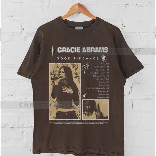 Discover Gracie 2024 shirt, Good Riddance 90s  Abrams Tshirt