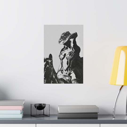 Discover Cowboy Carter Poster, Beyonc Inspired Decor, Country Music Rodeo Cowgirl Poster