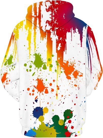 Discover Novelty Hoodies 3D Fashion Digital Print Pullover Hooded