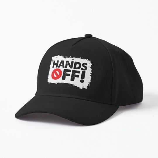 Discover Hands Off! Patriotic Protest Design Cap